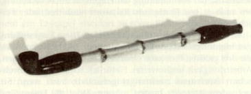 Japanese kiseru pipe (bruyere wood and bamboo, Tokyo 1982)