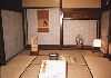 Central bedroom for visiting samurai
